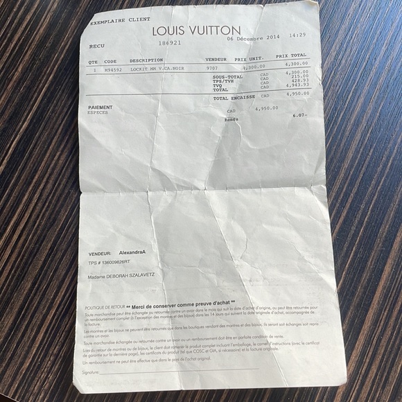 Authentic Louis Vuitton Lockit - Picture 2 of 2